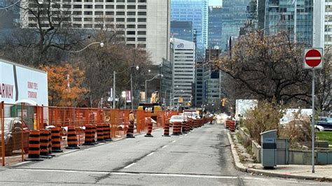 Lane restrictions on major downtown artery starting Monday